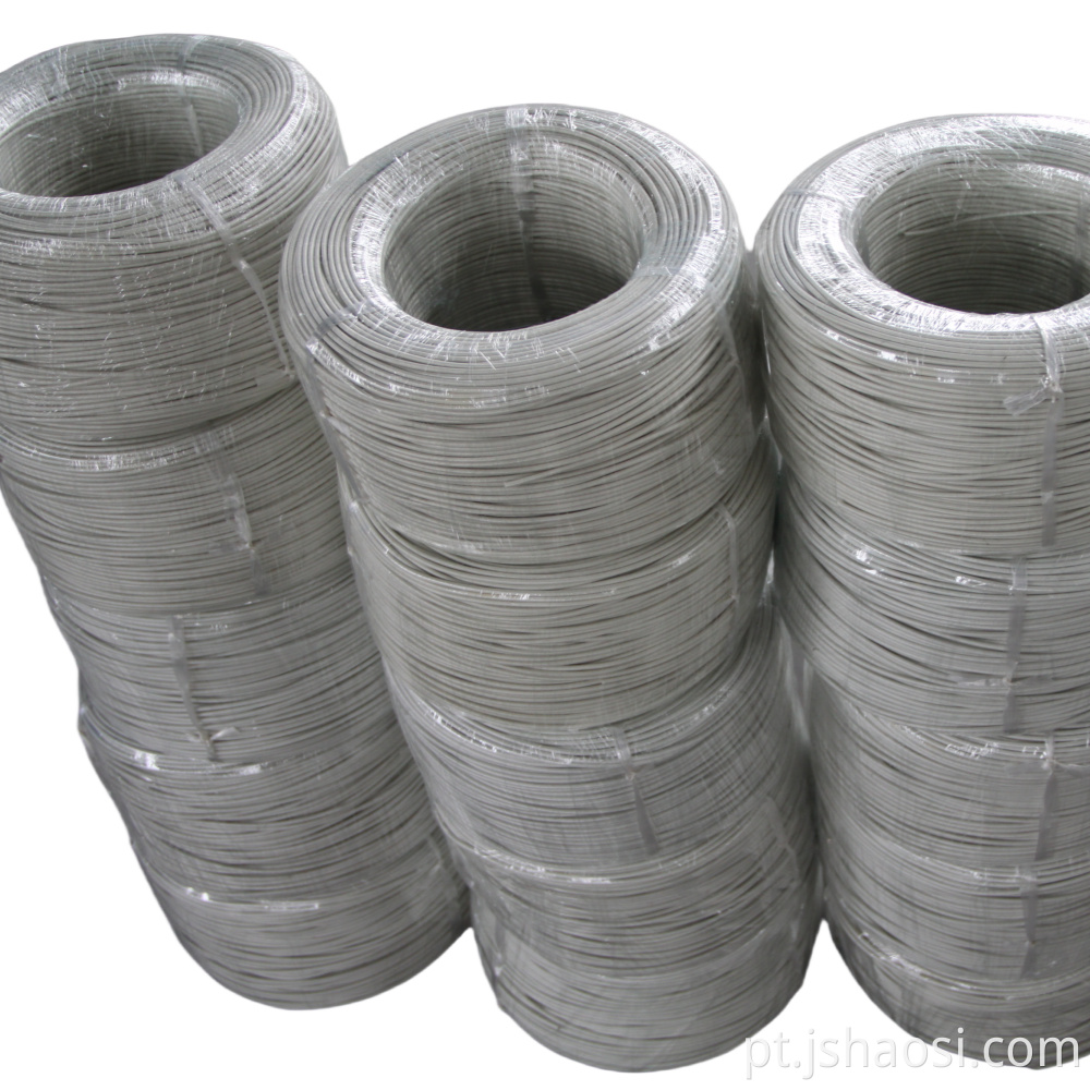 Fio de borracha de silicone Silicone rubber wire